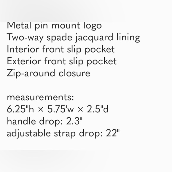 Kate spade strawberry collection very very rare vanity purse - Picture 8 of 8